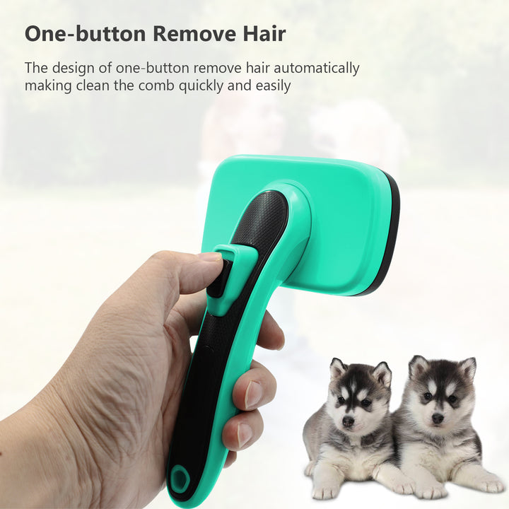 Pet Brush Retractable Hair Removal Comb