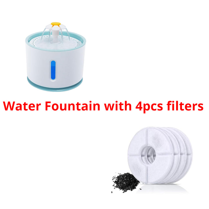 Automatic Water Fountain With LED Lighting