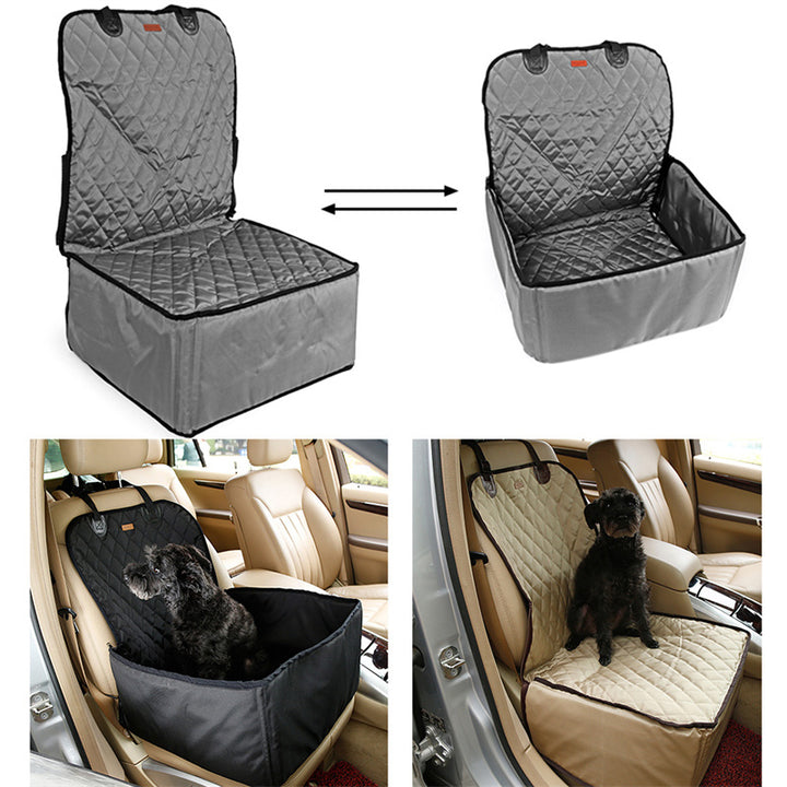 2 In 1 Pet Carrier Folding Car Seat, Bed