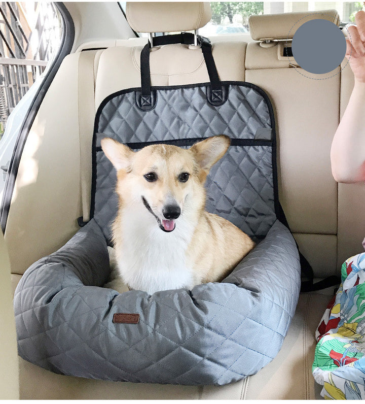 2 In 1 Pet Carrier Folding Car Seat, Bed