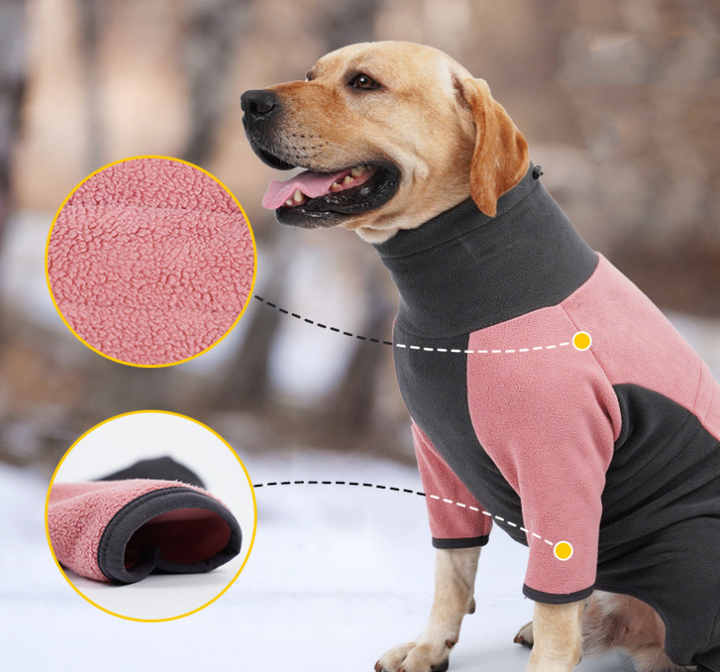 Dog Fleece Pink/Blue Sweater