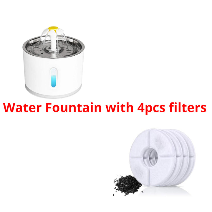 Automatic Water Fountain With LED Lighting