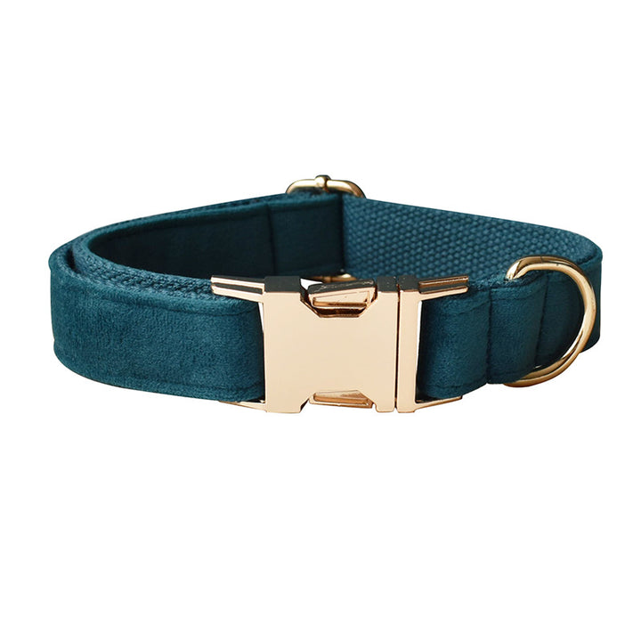 Elegant Navy Pet Harness Leash Set