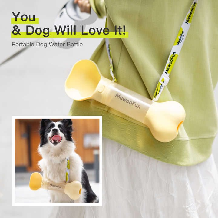 Dog Bottle And Bags 2 in 1