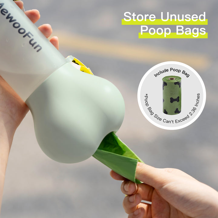 Dog Bottle And Bags 2 in 1